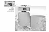 Culligan Platinum Plus Introduction Read this Manual First Before you operate the Culligan Platinum Plus Series Water Softening System, read this manual to become familiar with the