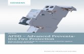 SENTRON AFDD – Advanced Preventa- tive Fire Protection · SENTRON AFDD – Advanced Preventa-tive Fire Protection ... fire and protection in case of direct and against indirect