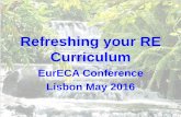 Refreshing your RE Curriculum - EurECA :: Welcome ·  · 2016-06-10Refreshing your RE Curriculum EurECA Conference Lisbon May 2016 . ... Questions’ for a lesson from a visiting