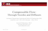 Compressible Flow - WordPress.com · Compressible Flow: Through Nozzles and Diffusers Aerospace Engineering, International School of Engineering (ISE) Academic year : 2013-2014 (January