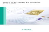 Surgical sutures, Meshes and Biosurgicals · Simple management of needles and blades OP-Magnet. Sutures general information Packaging information ... B. Braun has a long history of