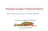 Package Sewage Treatment Plants - rami kremestikremesti.com/EHS/Package_STPs_by_Rami_Kremesti_2015.pdf · • Some sewage treatment plants aim to recover heat from raw sewage through