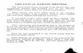  · Tom Mims David Barton Joan Little Thelma Stephens Gilreath . During the "Old Business" session. Joan B. Little repore on the proposed revision of the Barton …