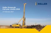 Keller Group plc Full year results 2016/media/Files/K/Keller-V2/investor/presentations/...Keller Group plc Full year results 2016 ... Progressing well against strategy Examples •Technology