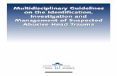 Multidisciplinary Guidelines on the Identification, Investigation and Management … ·  · 2017-05-21MULTIDISCIPLINARY GUIDELINES ON THE IDENTIFICATION, INVESTIGATION AND MANAGEMENT