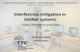 Interference mitigation in HetNet systems - Euraconeuracon.org/attached/Font - Interference mitigation in HetNet...Interference Management for Tomorrow's Wireless Networks ... simulation