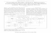 Conceptual Design of Power Electronics, Control … Design of Power Electronics, Control Strategies and Electrical Machines within Variable Speed Drives C. Grabner Abstract — The