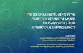 THE USE OF IMO INSTRUMENTS IN THE PROTECTION … · AREAS AND SPECIES FROM INTERNATIONAL SHIPPING IMPACTS ... Established direction of traffic flow Inshore traffic zones ... (gyre