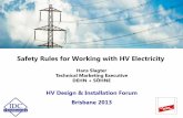 Safety Rules for Working with HV Electricity - IDC … Rules for Working with HV Electricity ... IEC 61243 standards IEC 61243-3 ... IEC 61243-5 Live working ...