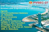 27th International Photovoltaic  ... and Engineering (PVSEC-27) ... Perovskite Solar Cells 81 ... 27th International Photovoltaic Science and Engineering ...