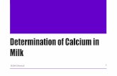 Determination of Calcium in Milk - fac.ksu.edu.safac.ksu.edu.sa/.../files/9_determination_of_calcium_in_milk_0.pdf · •In this experiment, The determination of calcium in milk is