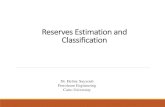 Reserves Estimation and Classification - Cairo …scholar.cu.edu.eg/sayyouh/files/3-reserves_estimation...Reserves Estimation and Classification Dr. Helmy Sayyouh Petroleum Engineering