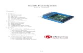 HDBB2 breakout board user's manual - CNCdrive · HDBB2 breakout board user's manual Contents 1 Features ... The HDBB2 is a signal breakout board making the wiring and ... Y-axis direction