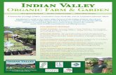 Indian Valley rganic Farm & Garden€¦ · core of the Indian Valley Organic Farm & Garden partnership. ... CONTRACT GROWING AND NURSERY SALES ... sachets, and floral products from