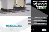 RapiDeck Composite Equipment Platform - Fibergrate · in stock for Rapid delivery to your site. ... - High impact resistance ... Fibergrate offers a wide range of pultruded structural