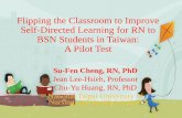 Flipping the Classroom to Improve Self-Directed Learning ... · Flipping the Classroom to Improve Self-Directed Learning for RN to BSN Students in Taiwan: A Pilot Test Su-Fen Cheng,