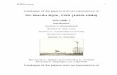 Sir Martin Ryle, FRS (1918-1984) - chu.cam.ac.uk of the papers and correspondence of . Sir Martin Ryle, FRS (1918-1984) VOLUME 1 Introduction ... Mullard Radio Astronomy Laboratory,