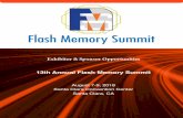 13th Annual Flash Memory Summit Annual Flash Memory Summit ... Oracle, Riverbed Technology, Samsung Information Systems, ... FMS Sponsors’ Theatre sponsor ...