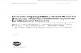 Phenolic Impregnated Carbon Ablators (PICA ... · NASA Technical Memorandum 110440 • / /" / _" _-..,,.-Phenolic Impregnated Carbon Ablators (PICA)asThermalProtectionSystems for