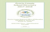 Peoria County School Directory 2017-2018peoriaroe.org/wp-content/uploads/2017/10/2017-2018-Directory.pdf · Peoria County School Directory 2017-2018 Peoria County Regional Office