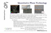 t Quantitative Phase Technology QP - HREM Research · Quantitative Phase Technology n QP t ... and provides a solution to phase contrast electron microscopy. Key Features ... QPt4.ppt