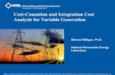 Cost-Causation and Integration Cost Analysis for Variable ...coen.boisestate.edu/.../files/2011/10/milligan-cost-causation.pdfCost-Causation and Integration Cost Analysis for Variable