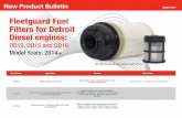 Fleetguard Fuel Filters for Detroit Diesel engines detroit diesel fk13834 p551063 donaldson fk13834 l5104f luberfiner fk13834 kx2765kit mahle fk13834 wf10103 wix fk13834 85132685 volvo