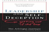 an excerpt from - Berrett-Koehler Publishers · an excerpt from Leadership and Self-Deception: ... information that appears about Ignaz Semmelweis is an actual historical account