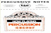 PERCUSSIVE NOTES VOLUME 17 NUMBER 3 … · problems as snare drum solos, plus a few of their own. The musical aspects of the timpani solo must be emphasized just as much as in a snare