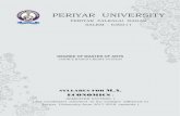 PERIYAR UNIVERSITY (Maths) B.A (Sociology) or B.A., Women Studies degree examination of Periyar ... PERIYAR UNIVERSITY REQUIREMENT FOR PROCEEDING TO SUBSEQUENT SEMESTER 1. Candidates