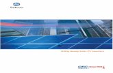 Utility Ready Solar PV Inverters - Satcon · Equinox & Equinox MX Streamline Design With all components encased in a single enclosure. Equinox PV inverters are easy to install, operate