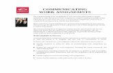 COMMUNICATING WORK ASSIGNEMNTS - …elavateglobal.com/.../2012/03/AG-FL-Communicating-Work-Assign…Benefits of Using Communicating Work Assignment By completing CWA, participants