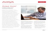 Avaya Aura - avatekinc.com · management framework that optimizes centralized management functions for provisioning, ... powered by Acme Packet, ...