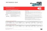 NTA855-G4 - Welcome to Cummins Generator-Drive ... System - Cummins PT self adjusting system. Integral dual flyweight governor provides overspeed protection independent of main governor.