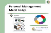 Personal Management Merit Badge - Scoutworks - Homescoutworks.weebly.com/uploads/2/3/7/8/23781435/personal_management...Personal Management . Merit Badge . Produced by: Scoutworks