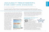 ADJUNCT TREATMENTS FOR DRY EYE DISEASE Daily Lid and Lash Hygiene Avenova Daily Lid and Lash Hygiene (NovaBay; Figure 1) is ... against Demodex. Because it is well tolerat-ed by patients