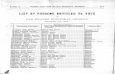 LIST OF PERSONS ENTITLED TO VOTE - … · LIST OF PERSONS ENTITLED TO VOTE IN THE ISLANDS ELECTORAL DISTRICT NOVEMBER 6th, 1911. ... 228 Georgeson, Andrew Mayne Island Mayne …