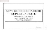 NEW BEDFORD HARBOR SUPERFUND SITE · i hot spot dredging i . new bedford harbor superfund site . community forum november 29,1995 poster session -----:.~