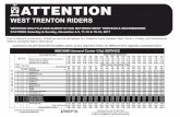 ATTENTION - SEPTA | Southeastern Pennsylvania ... · attention west trenton riders ... train number 301 303 305 307 309 311 313 315 317 319 321 323 325 327 329 331 333 337 ... weekend