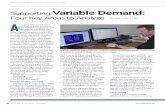 Variable Demand - Burton Industries€¦ · Four Key Areas to Analyze BY GARY BURNETT, JR. Burton Industries engineering team analyzes products for ... Supporting Variable Demand: