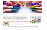 Adult Coloring Flyer - Briarcliff Manor Public Library ·  · 2017-09-18Join our popular Adult Coloring Group! ... coloring sheets will be provided or you may bring your own. ...