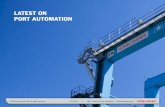 LATEST ON PORT AUTOMATION - Konecranes.com · © 2012 Konecranes Plc. ... Latest on port automation. ... • First ASC project delivered in time (2007) 5.9.2012. 13. Latest on port