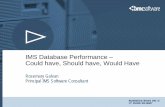 IMS Database Performance – Could have, Should have, … · IMS Database Performance – Could have, Should have, ... Max for VSAM is 255, ... IMS Database Performance – Could