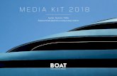 MEDIA KIT 2018 - Boat International · 1 MEDIA KIT 2018 In print – In person – Online Integrated media platforms accessing a unique audience