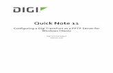 Quick Note 11 - Digi Internationalftp1.digi.com/support/documentation/QN_011_Configuring_a_Digi... · Quick Note 11 Configuring a Digi TransPort as a PPTP Server for ... ppp 1 r_chap