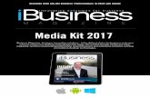Media Kit 2017 (pdf) - iBusiness Mag · REACHING OER 00,000 BUSINESS PROFESSIONALS IN PRINT AND ONLINE Media Kit 2017 iBusiness Magazine - business innovation solutions - …