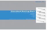Standard Boring Bars - Rigibore Boring Bars RIGIBORE® Innovation Technology and Quality in Design and Manufacture ... DIN 69871 / ISO7388 mm mm mm mm mm mm mm