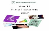 Year 11 Final Exams - Home - The Castle School ·  · 2017-04-25Year 11 Final Exams 2017. ... list four piees of information from the text so that they make sense and form senten