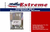 EXTREME HP-1 Reverse Osmosis System - Leader … · Rinse Cycle – Cleaning process of passing stored Permeate through the ... Leader Evaporator Springtech EXTREME HP‐1 Reverse