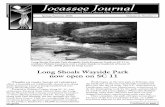 Jocassee Journal - South Carolina Department of Natural ... · This aerial photo shows the Canebrake area of Lake Jocassee where the author and others found the ... and one for himself